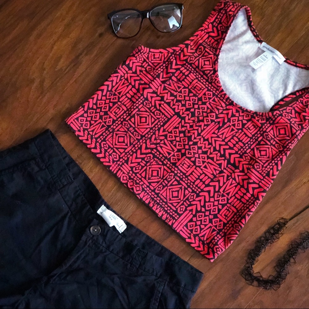 Aztec Crop Top - Picture 1 of 3